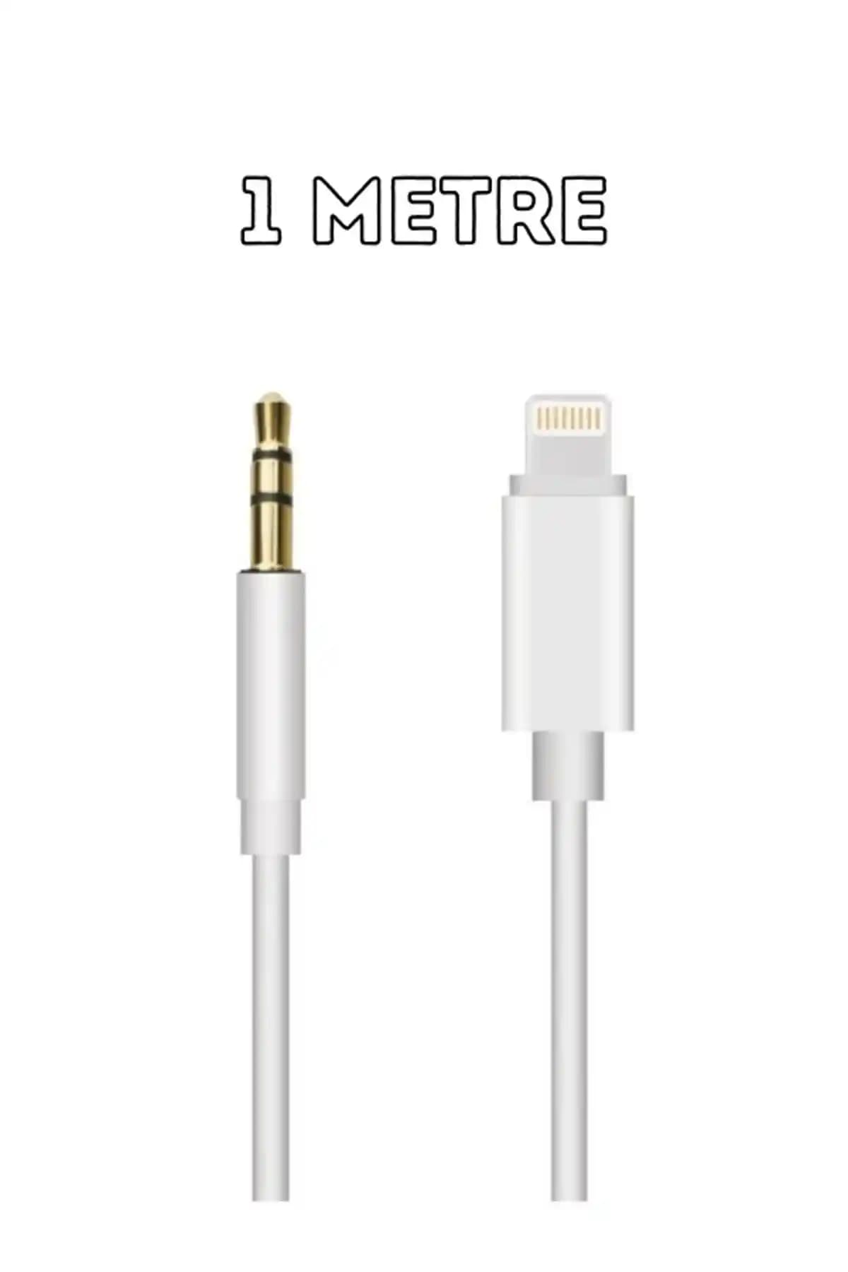 HİQONİC Lightning to Aux Kablosu iPhone Uyumlu Yüksek Ses Kalitesi ve Taşınabilirlik