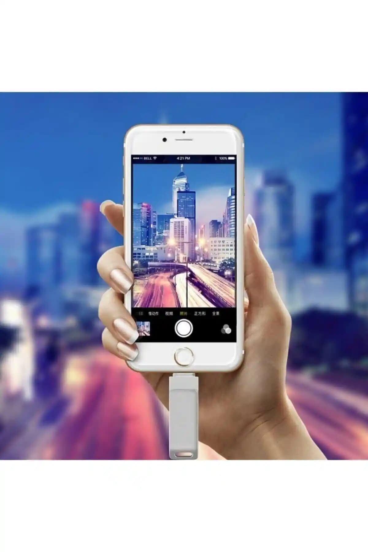 JavaTech 128GB Flash Bellek iPhone ve iPad Uyumlu Güvenli Veri Depolama Çözümü