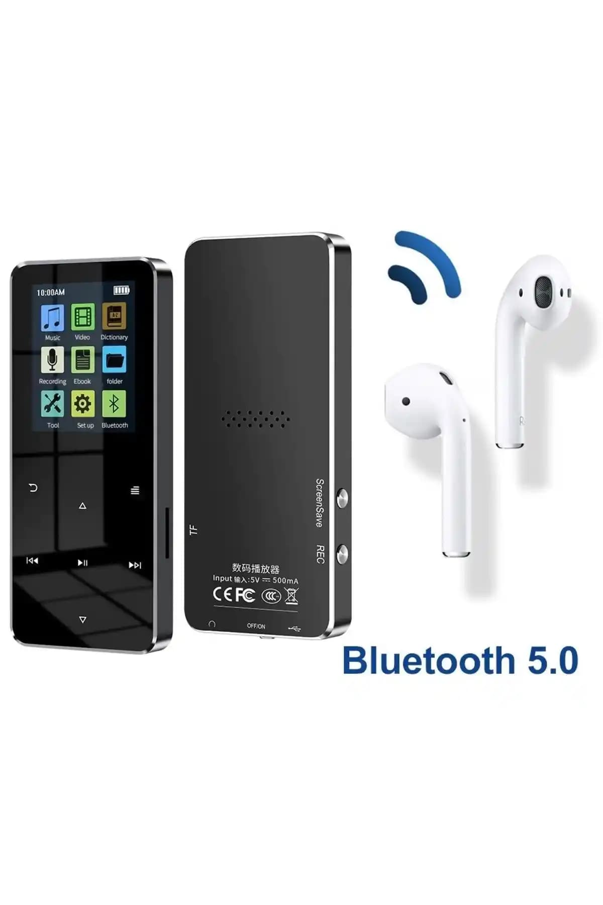 JUNGLEE Bluetooth MP3 MP4 Çalar: Çok Fonksiyonlu Taşınabilir Medya Cihazı