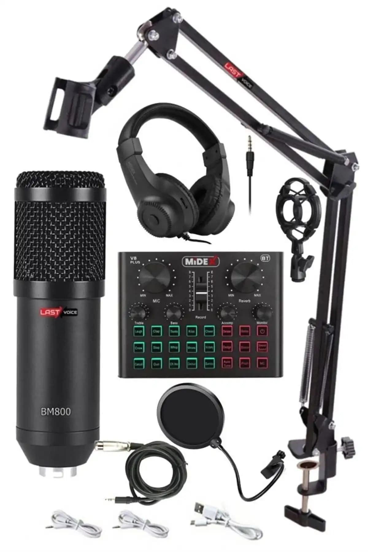 Lastvoice BM800 Canlı Yayın Seti Profesyonel Ses Deneyimi İçin Uygun Çözüm