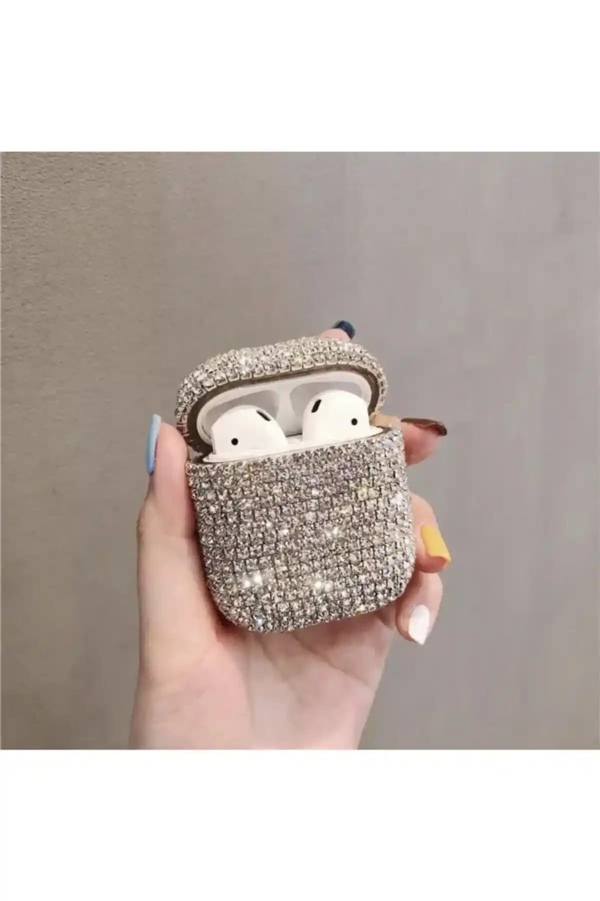 LIMD Diamond Taşlı Silikon Kılıfı: Şıklık ve Koruma Sunan Airpods 2. Nesil Aksesuarı