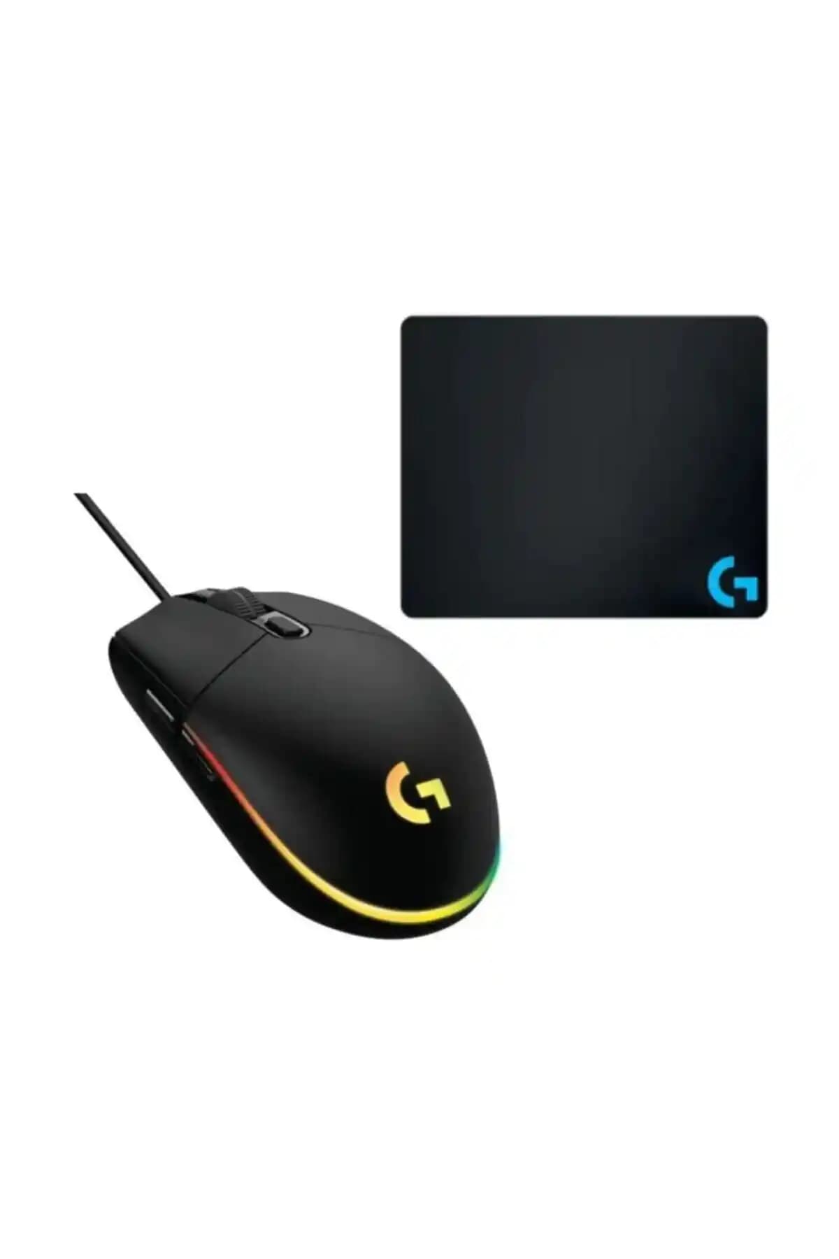 Logitech G102 Siyah Lightsync Gaming Mouse ve Mouse Pad Seti İnceleme ve Özellikler