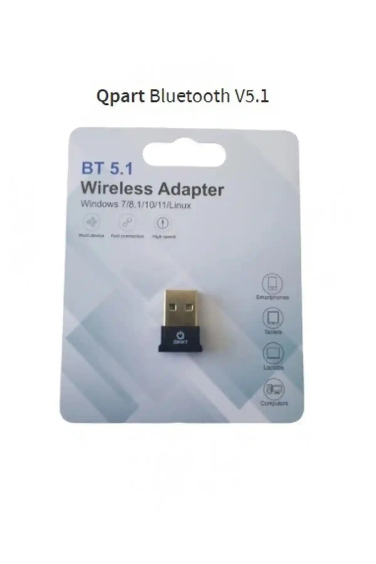 Masaüstü Bilgisayarlar İçin Bluetooth Adaptörleri Karşılaştırması 3D Qpart 5.1 ve batcell