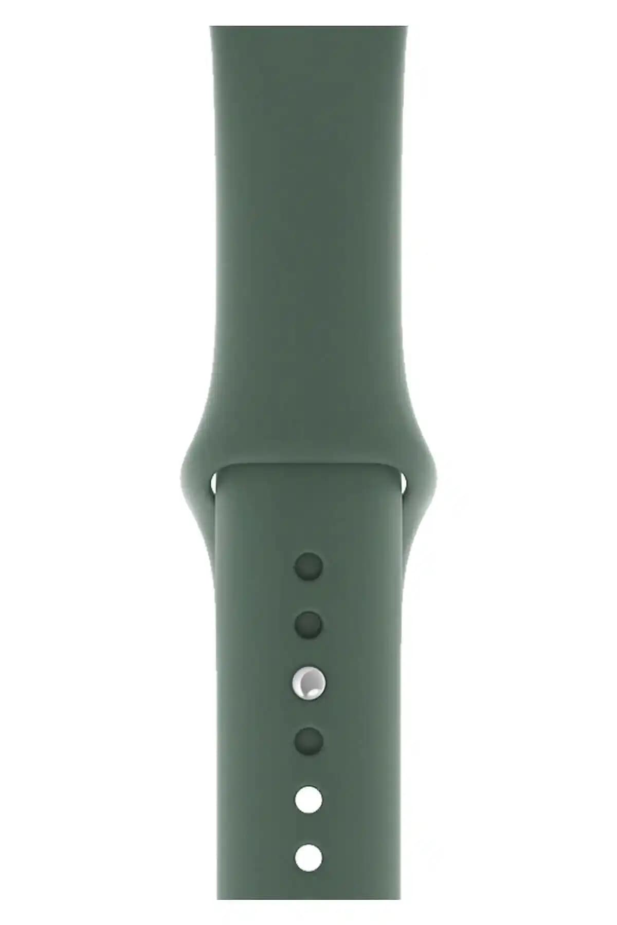 PSGT Uyumlu 42/44/45/49 mm Seri Silikon Saat Kordonları Günlük ve Spor Kullanım İçin