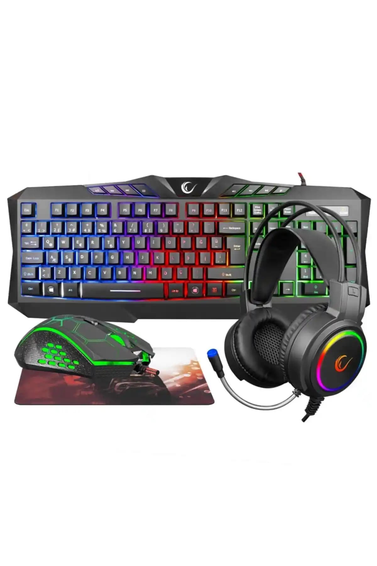 Rampage Km-404 Argentı Rainbow Ay<dı>nlatmalı USB Gaming Combo İnceleme ve Değerlendirme