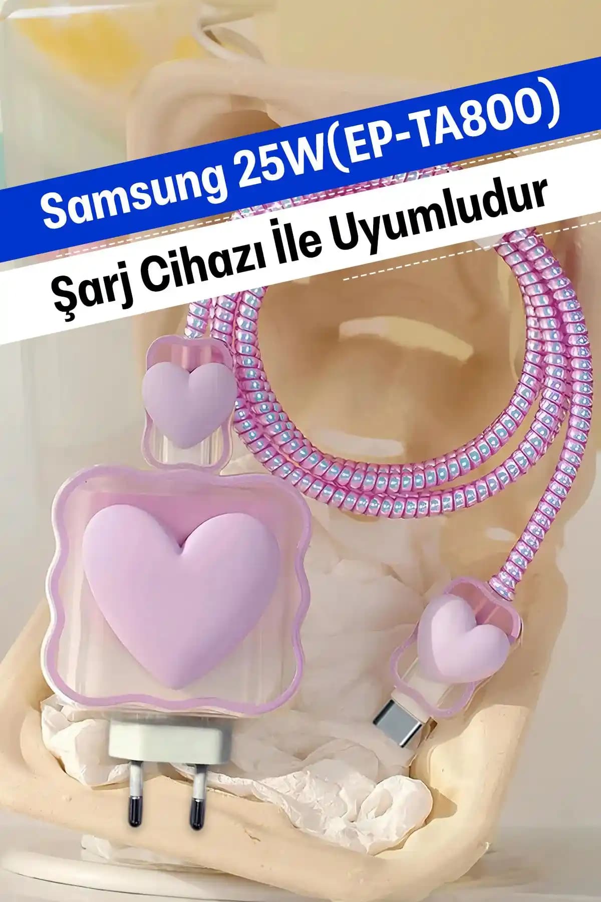 Samsung 25W Hızlı Şarj Adaptörü ve Koruyucu Setleri - Güç ve Şıklık Bir Arada
