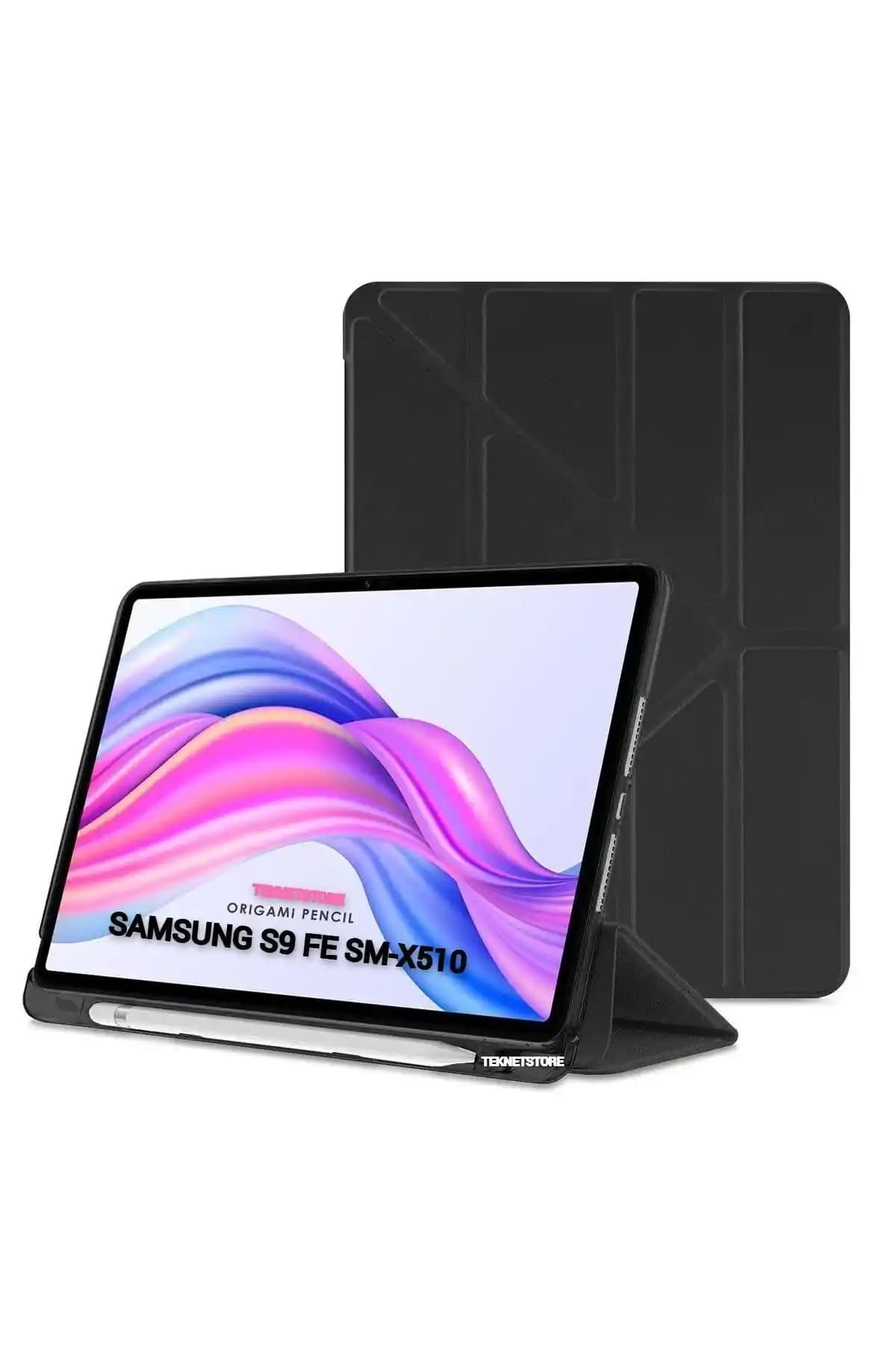 Samsung Galaxy Tab S9 FE için Şık ve Koruyucu Çok Fonksiyonlu Kılıf Detaylı İnceleme
