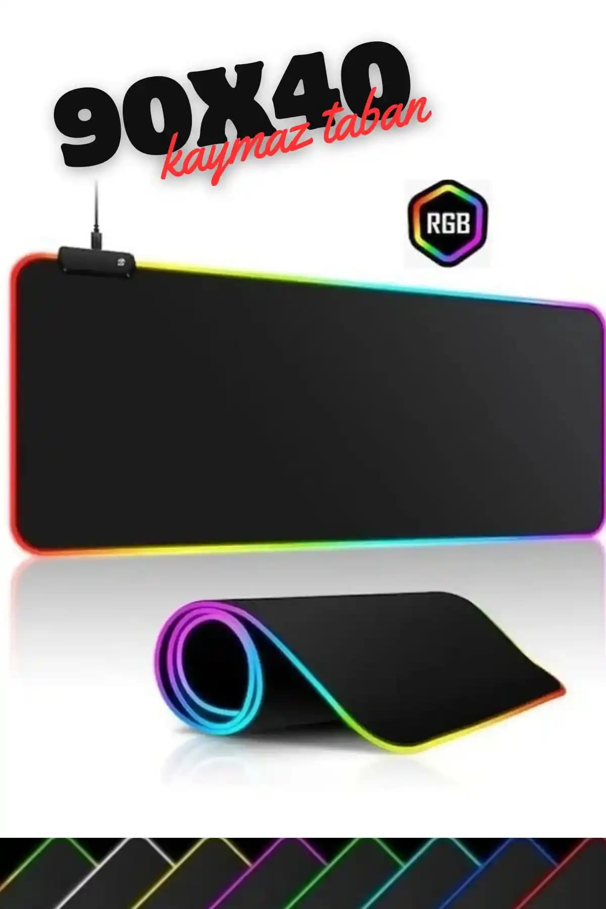 Sarftech 90x40 RGB Mouse Pad: Oyun ve Çalışma İçin Mükemmel Seçenek