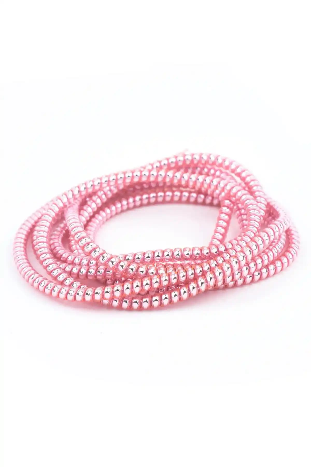 SPELT Rose Gold Kablo Koruyucu Spiral Sarma Kılıfı Estetik ve Dayanıklı Tasarım