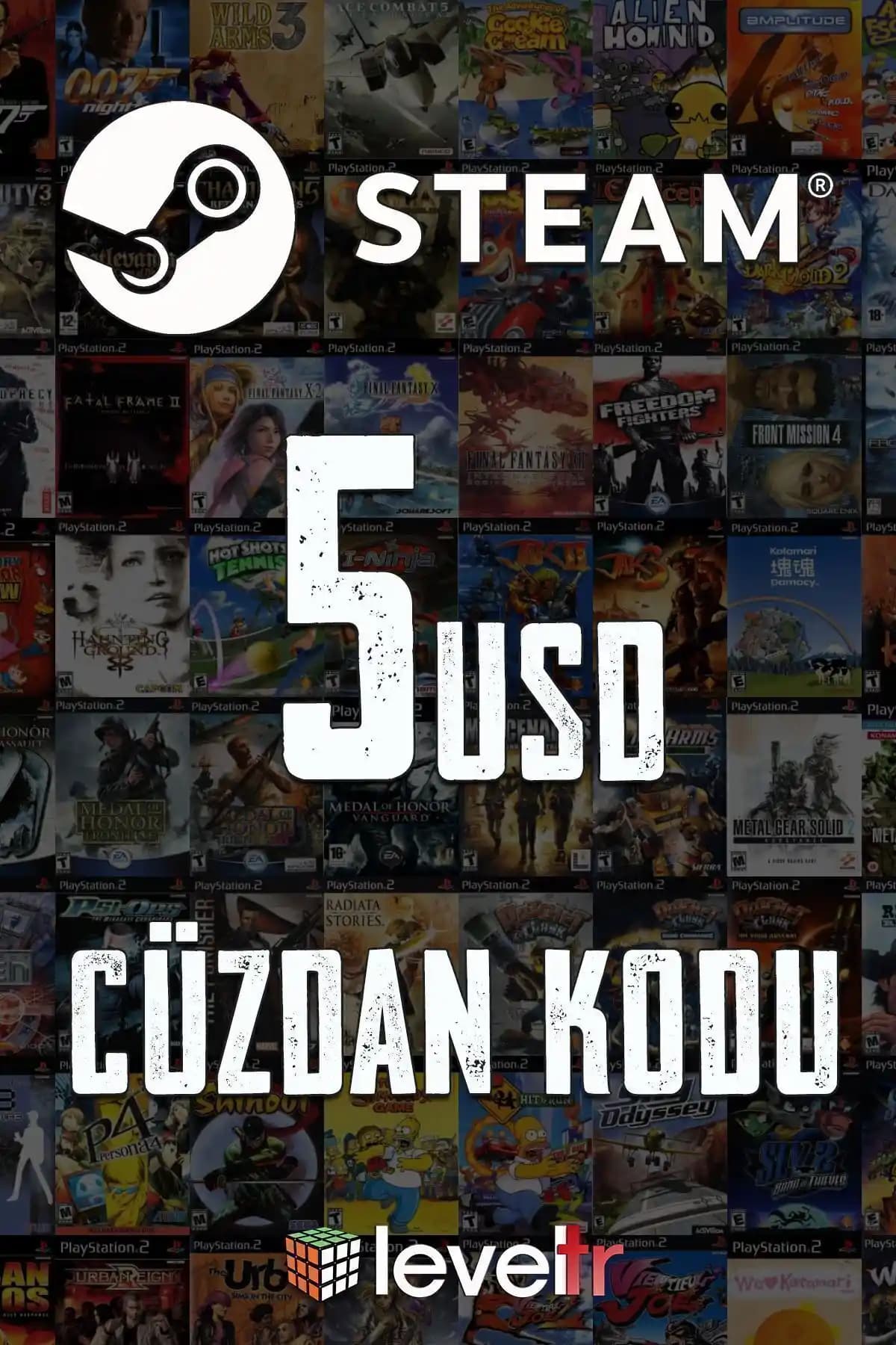 Steam 5 USD Cüzdan Kodu ile Dijital Oyunlara Kolay Erişim ve Güvenli Alışveriş