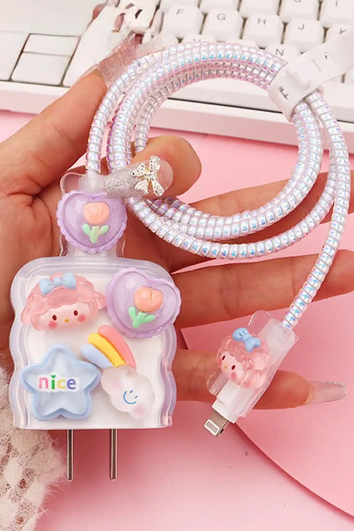 Wanna Protect iPhone 18-20W Uyumlu Şarj Kablosu ve Kılıf Seti Güvenilir Koruma Çözümü