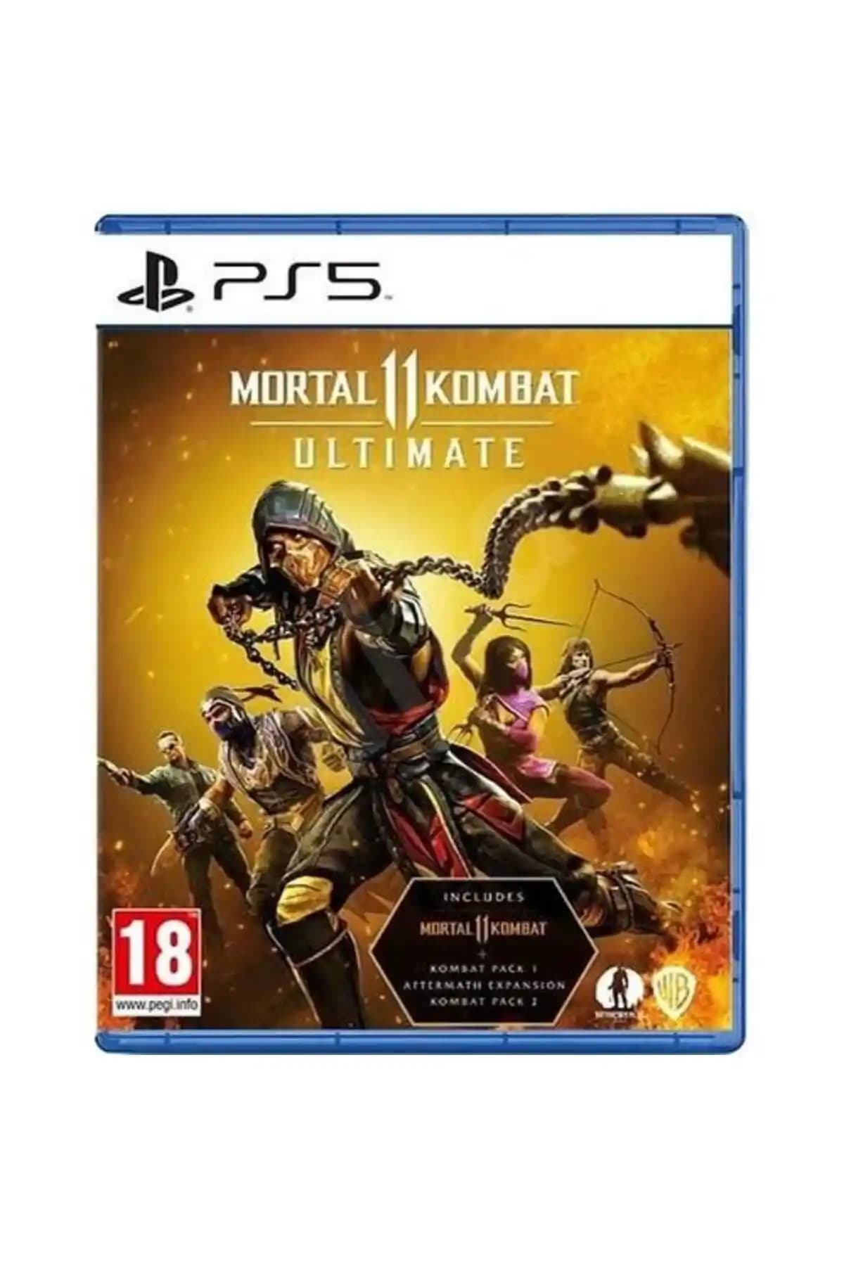 Warner Bros Mortal Kombat 11 Ultimate PS5 Oyunu: Yüksek Performanslı Dövüş Deneyimi