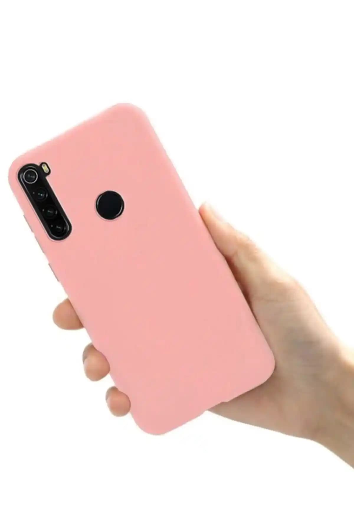 Xiaomi Redmi Note 8 İçin Kadife Dokulu Silikon Kılıf Şıklık ve Koruma Sunar