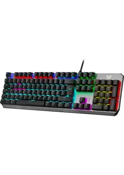 Oyun ve Yazı Kullanımı İçin Karşılaştırmalı Blueforce Shooter Rainbow ve Rampage REBEL Mor Klavye İncelemesi