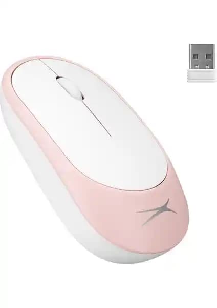 Altec Lansing ALBM7314 Pembe Kablosuz Mouse Modern Kullanım İçin Uygun Seçenek