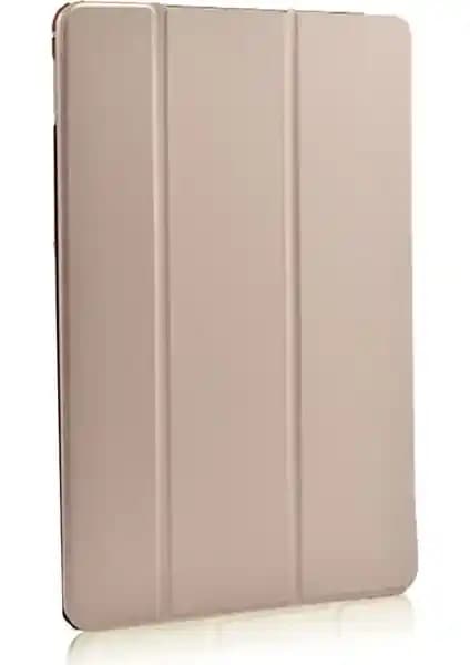 Apple iPad 7. Nesil 10.2 İnç Altın Renk Smart Cover Kılıfı Şıklık ve Koruma Sağlar