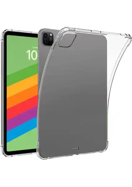 Apple iPad Pro 11 M5 (2025) için Şeffaf Antishock Köşe Koruma Kılıfı
