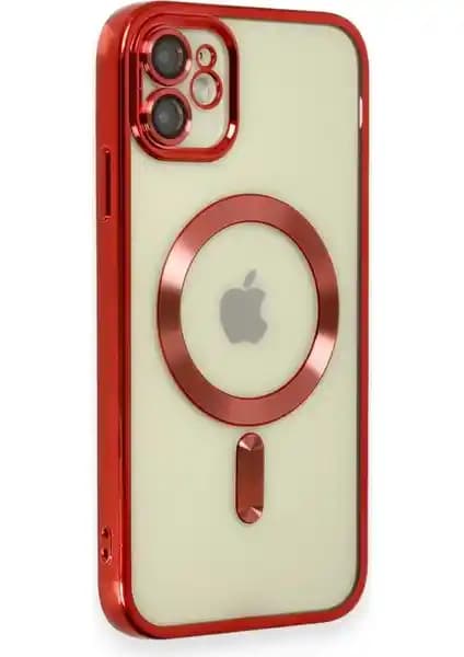 Apple iPhone 11 için Şeffaf Silikon Kılıf Magsafe Uyumlu ve Koruyucu Tasarım