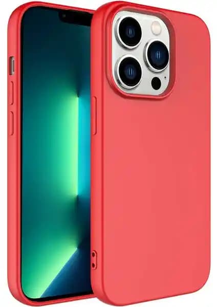 Apple iPhone 14 Pro Max için şık ve dayanıklı kırmızı kılıf Mara Lansman Kapak
