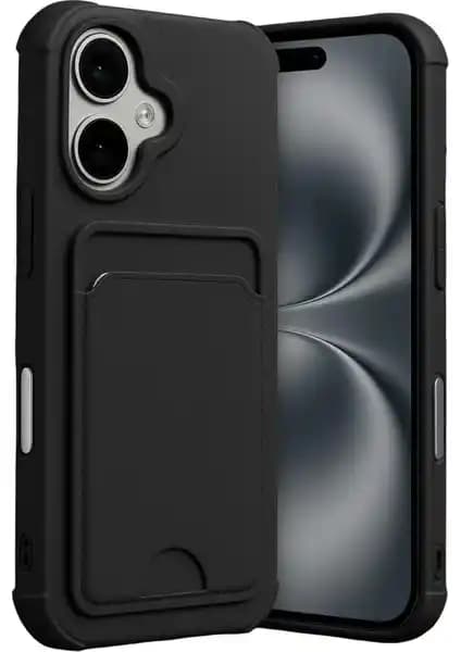 Apple iPhone 17 Uyumlu Silikon Kılıf Kartlık ve Kamera Koruma Özellikleriyle