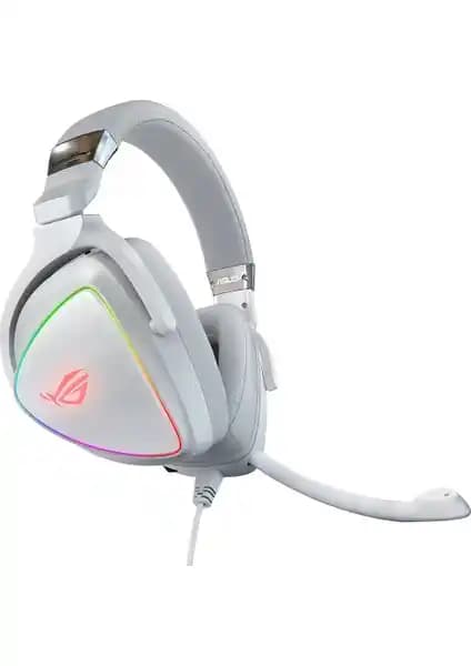 ASUS ROG Delta 7.1 White Edition Oyuncu Kulaklığı Gelişmiş Ses ve Şık Tasarım