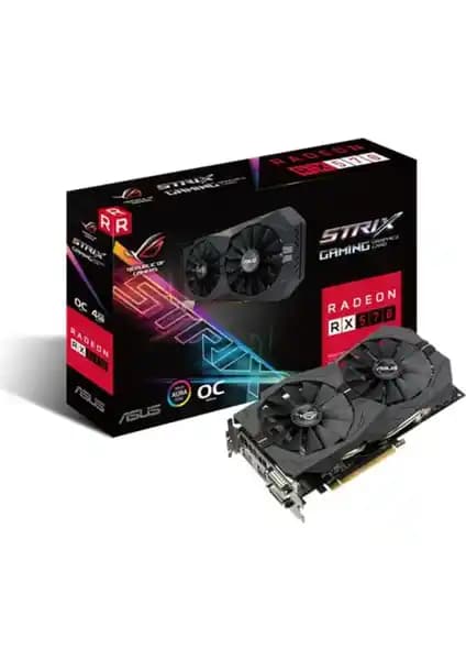 ASUS ROG Strix AMD Radeon RX 570 4GB OC Ekran Kartı Performans ve Soğutma Özellikleri