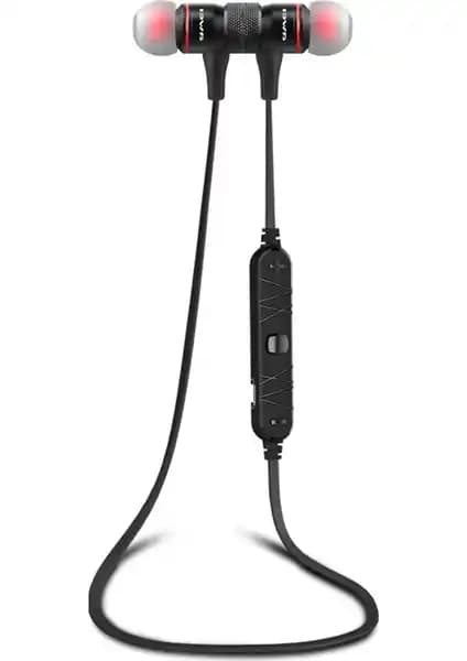 Awei Mıknatıslı Kablosuz Bluetooth Kulaklık A920BL Siyah - Yüksek Ses Kalitesi ve Uzun Pil Ömrü