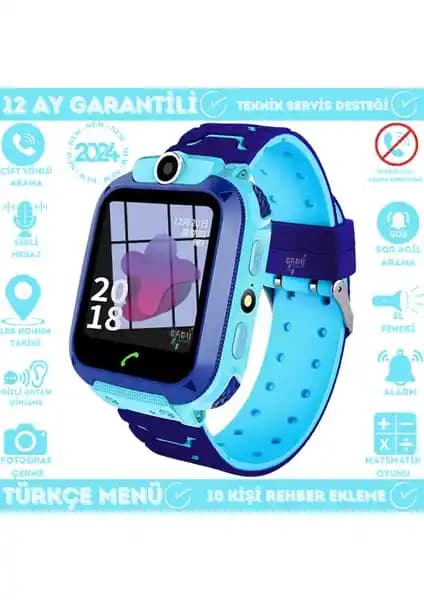BabySmart Q12 LBS Konumlu Akıllı Çocuk Takip Saati Güvenlik ve İletişim Özellikleri