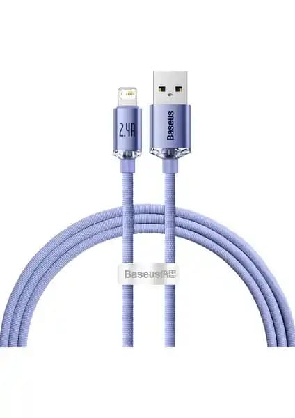 Baseus Crystal Shine 2.4A 120 cm Mor Lightning Şarj Kablosu İncelemesi ve Kullanıcı Yorumları