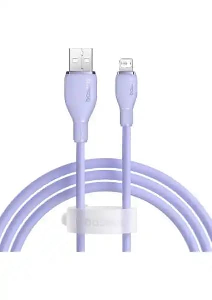 Baseus Pudding Serisi USB Lightning Kablo: Hızlı Şarj ve Veri Aktarımı İçin Dayanıklı Çözüm