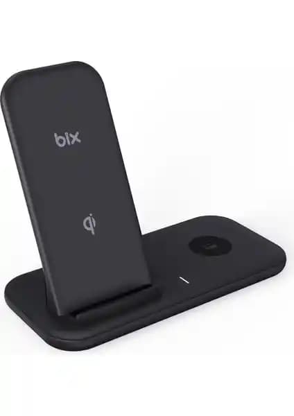 Bix Bxmw1 Çok Fonksiyonlu Kablosuz Şarj İstasyonu: Estetik ve Yüksek Performanslı Çözüm