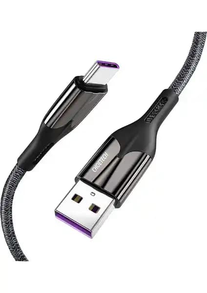 Choetech 5A USB-C Süper Hızlı Şarj Kablosu: Dayanıklı ve Yüksek Performanslı Aksesuar