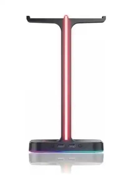 GameBooster HS01 RGB Aydınlatmalı Kulaklık Standı ve İkili Aksesuar