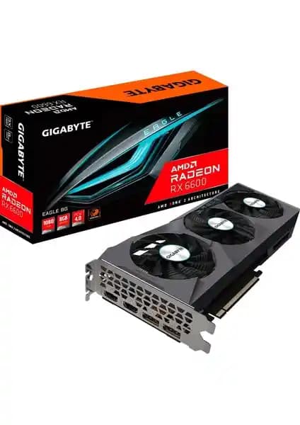 Gigabyte AMD Radeon RX 6600 Eagle 8GB GDDR6 Ekran Kartı Performans ve Tasarım Özellikleri