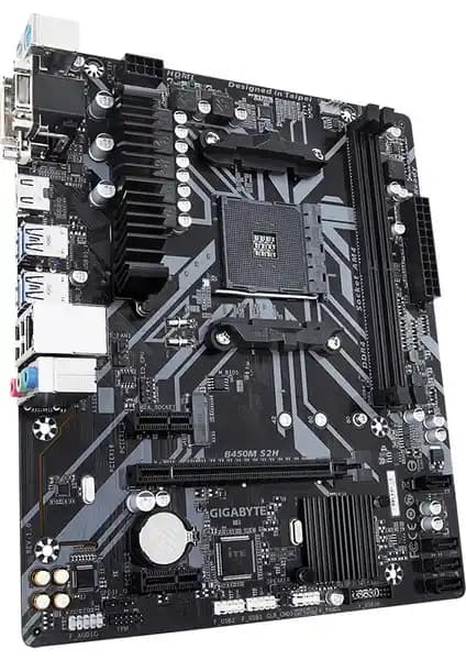 Gigabyte B450M S2H Anakart: Orta Seviye ve Oyun Performansı Sunan Dayanıklı Anakart