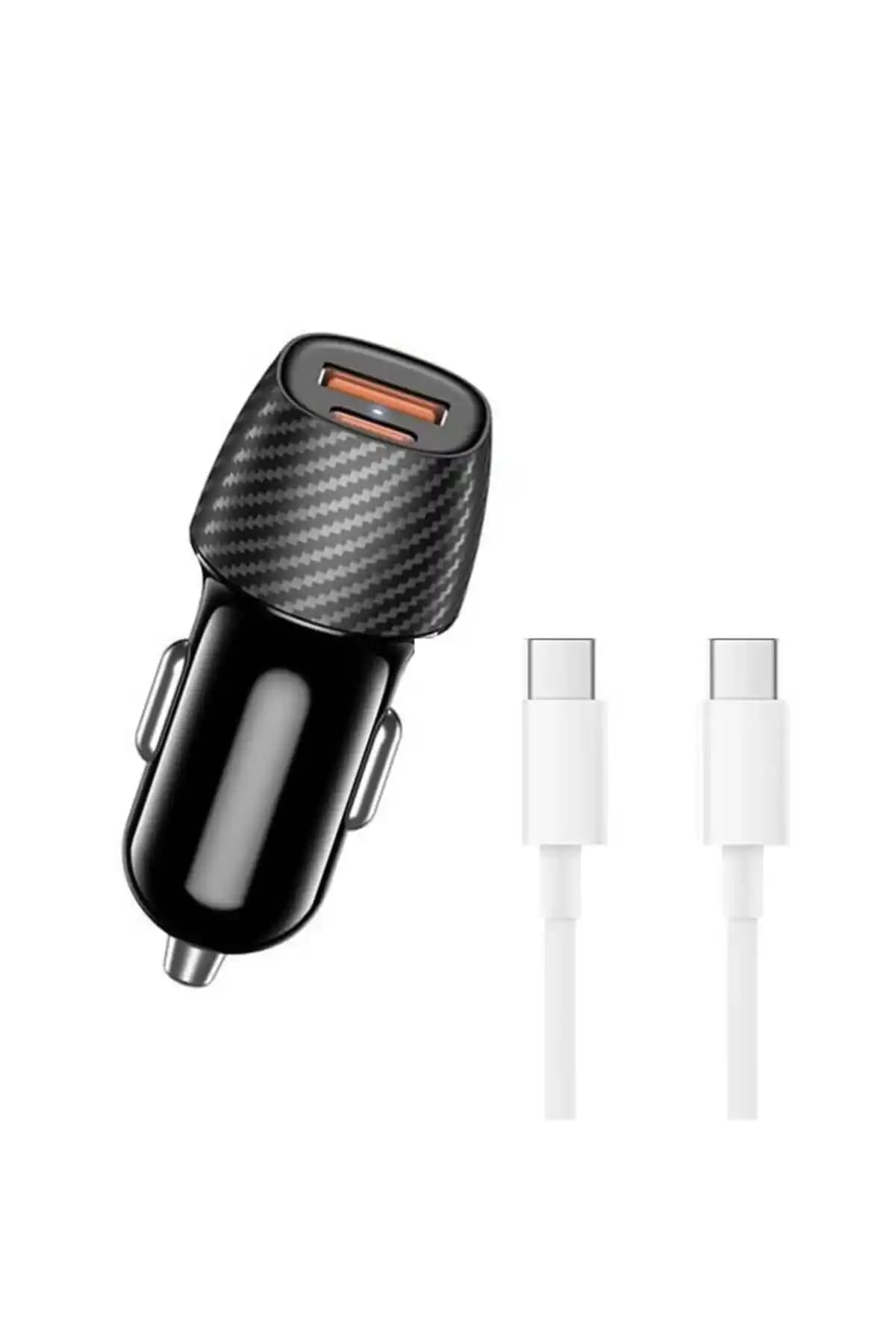 HİQONİC 43W QC3.0 USB Type-C Çakmaklık: Hızlı ve Güçlü Çift Port Şarj Cihazı