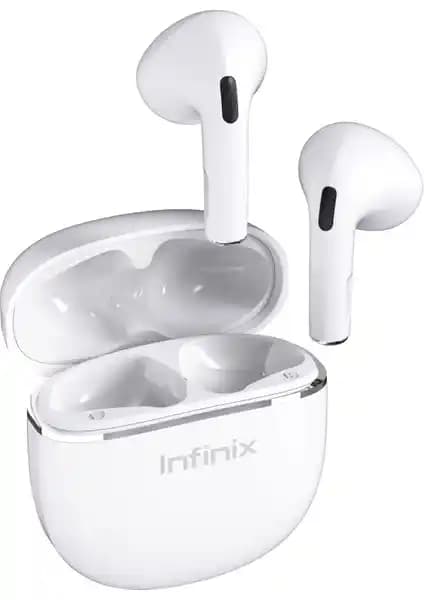 Infinix XE23 Beyaz Kablosuz Kulaklık: Yüksek Ses Kalitesi ve Uzun Pil Ömrüyle Günlük Kullanım İçin Ideale