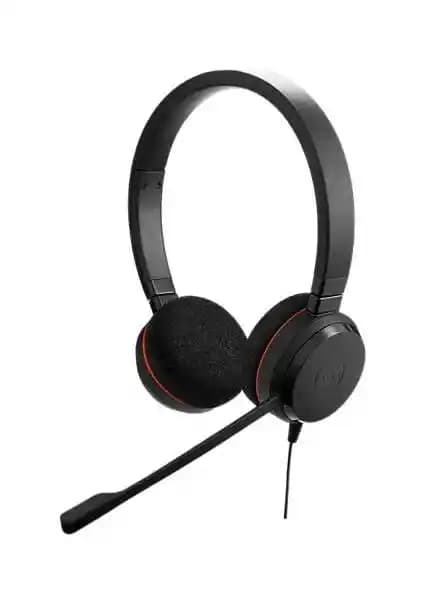 Jabra Evolve 20 Duo Kablolu Çağrı Merkezi Kulaklığı Profesyonel Kullanım İçin