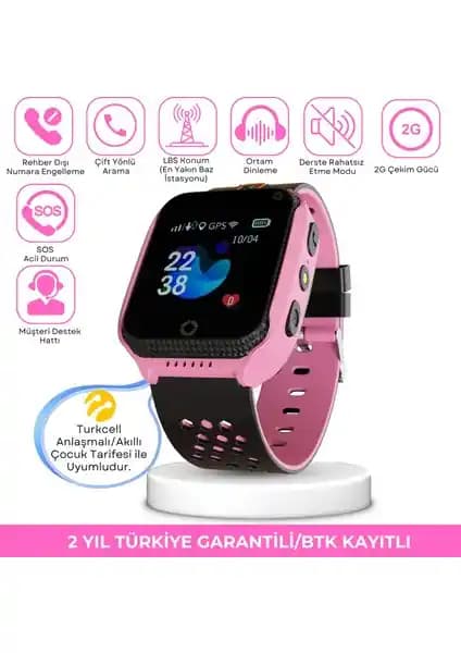 Jetzu Uz 2g Akıllı Çocuk Saati Güvenli İletişim ve Kullanım Kolaylığı Sağlar