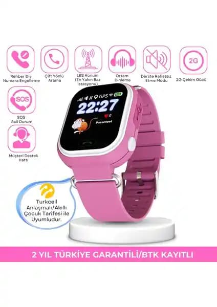 Jetzu Uz 2g Akıllı Çocuk Saati: Güvenli ve Kullanışlı Çocuk İletişim Cihazı