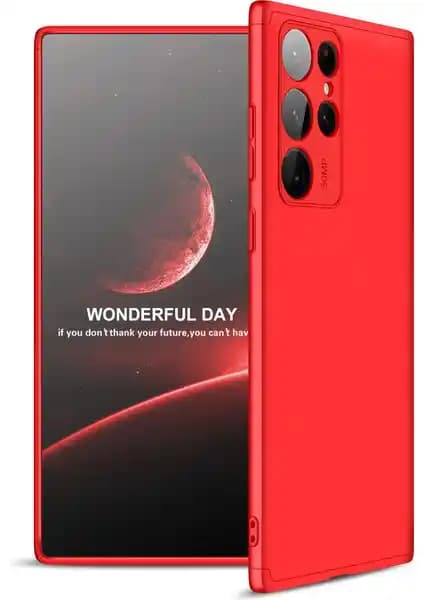 KNY Galaxy S22 Ultra 3 Parça 360 Ays Kapak: Şık ve Dayanıklı Telefon Koruma Çözümü