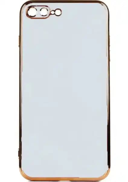 Kvy Apple iPhone 7 Plus Parlak Kenarlı Silikon Kılıf: Şıklık ve Koruma Bir Arada