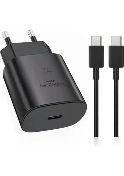 Leastra 45W Turbo Hızlı Şarj Aleti Seti Samsung Galaxy S23 Ultra ve Diğer Modeller İçin