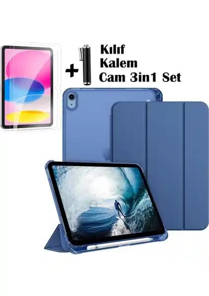 M.TK Moveteck iPad (A16) 11. Nesil ve 2022 Modeli İçin Kapsamlı Kılıf ve Aksesuar Seti