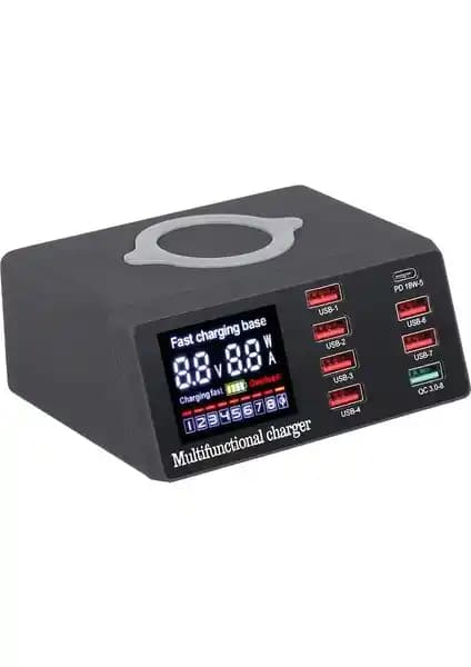Mahtex X9 Pd ve QC3.0869 Çok Fonksiyonlu Kablosuz USB Şarj Cihazı İncelemesi