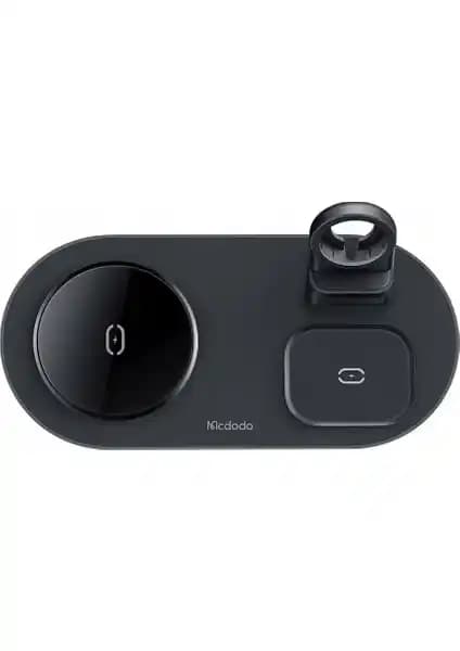 Mcdodo Ç-7061 Çok Fonksiyonlu Magsafe Uyumlu Kablosuz Şarj ve Şarj Ünitesi