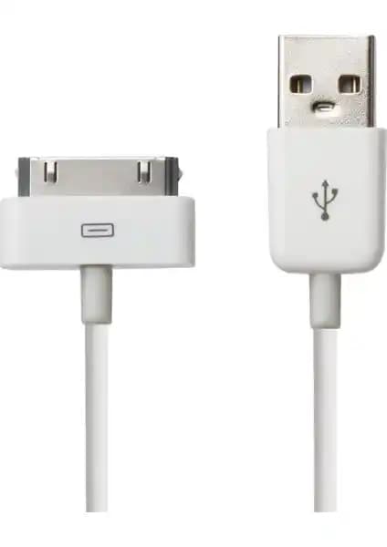 Mirax Apple Uyumlu 4/4S/iPad/iPod Şarj ve Data Kablosu Güç ve Güvenilirlik Sunar