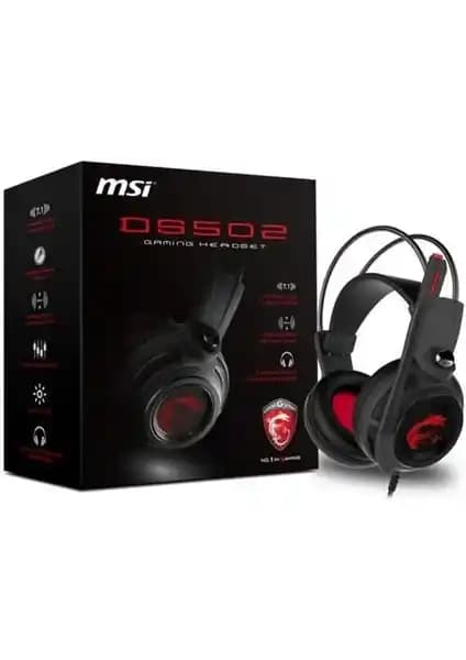 MSI GG DS502 Oyun Kulaklığı: Yüksek Performanslı Ses ve Konfor Sunar