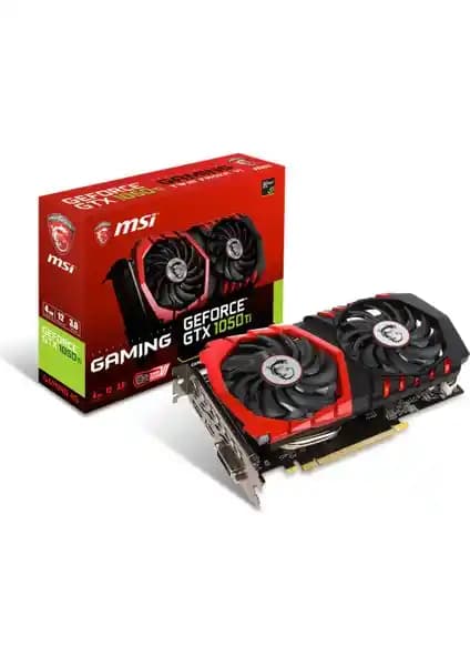 MSI NVIDIA GeForce GTX 1050 TI Oyun Kartı: Yüksek Performans ve Güçlü Tasarım