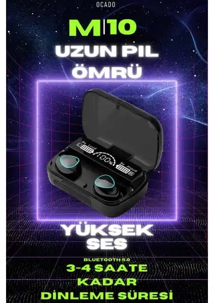 Ocado M10 Kulakiçi TWS Bluetooth Kulaklık: Modern Ses Deneyiminin En İyi Seçeneği